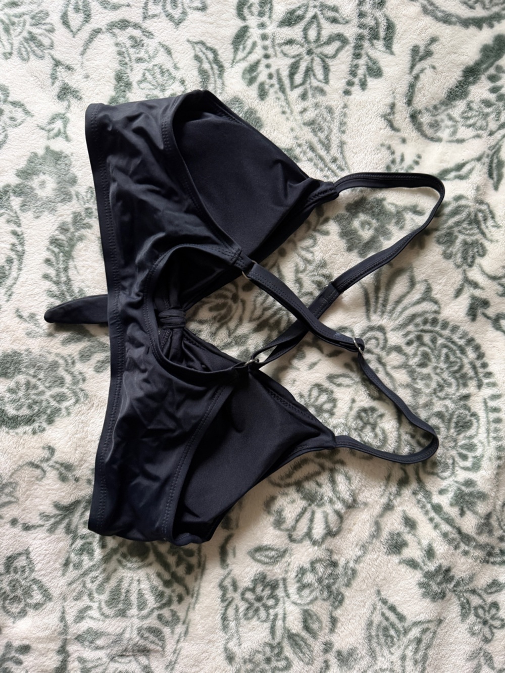 Cupshe Tie Front Racerback Bikini Top - Picture 10 of 12